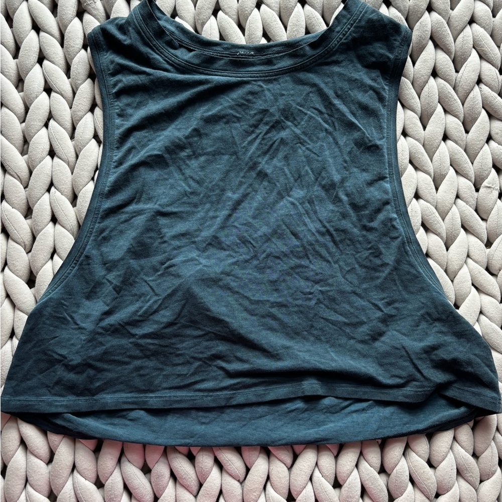 lululemon Dark Teal Tank Top